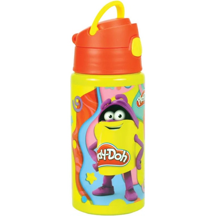 Sticla de aluminiu Play-Doh Happy cu agatat 500 ml