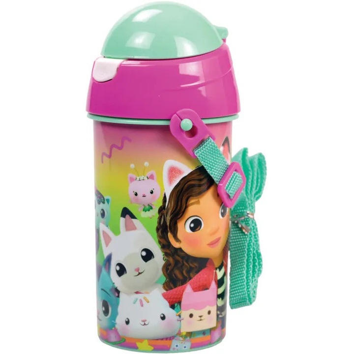 Gabi babaháza Color Fade kulacs, sportpalack 500 ml