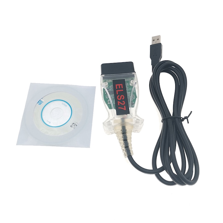 Interfata diagnoza auto pentru ELS27, Rqiurpn, pentru Ford, Mazda, Lincoln si Mercury, compatibil cu FORScan