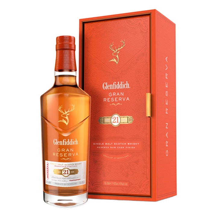 Whisky Glenfiddich 21YO, 0.7l + cutie cadou