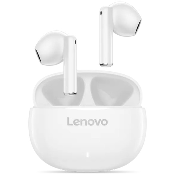 Casti PC Wireless Lenovo E310, Bluetooth 5.3, Alb