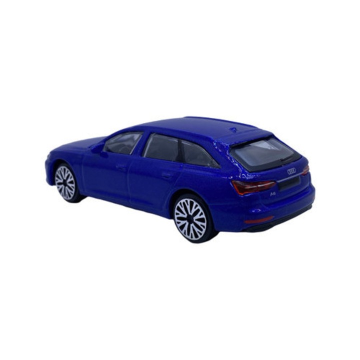 Audi A6 Avant 1:43 kék modell - Bburago Street Fire