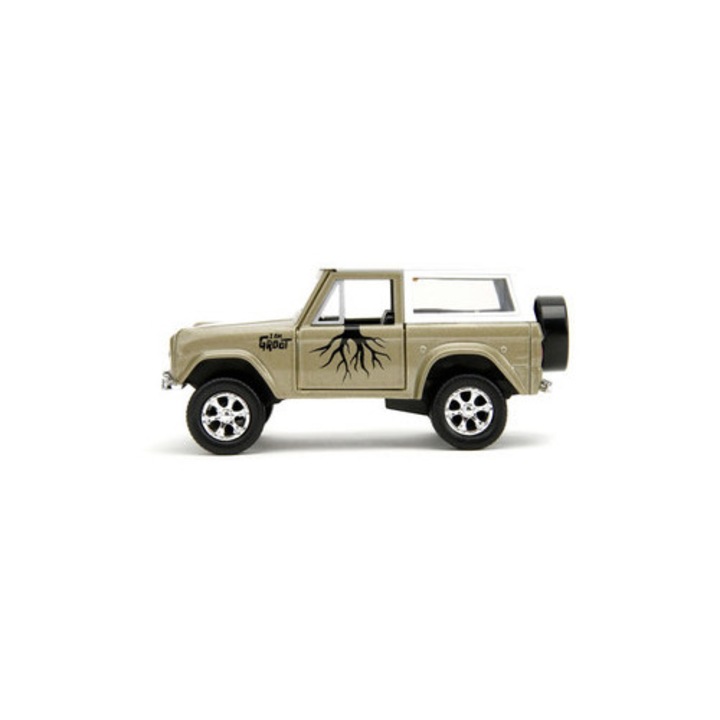 1973-as Ford Bronco modell Groot figurával, Marvel Guardians