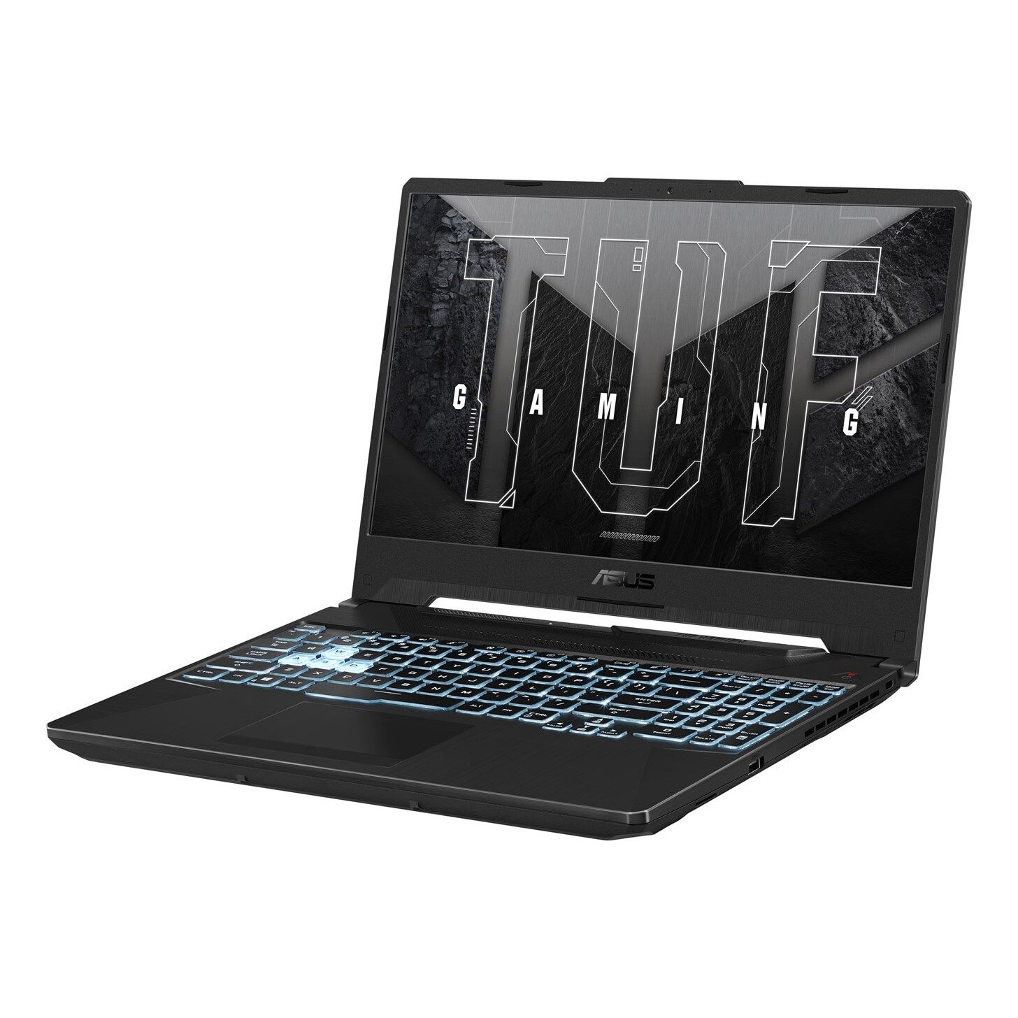 Laptop Gaming Asus TUF A15, AMD Ryzen 5 7535HS, 15.6 inch FHD, 16GB RAM, 512GB SSD, nVidia RTX 3050 4GB, Windows 11 Home, Negru (INT Keyboard)