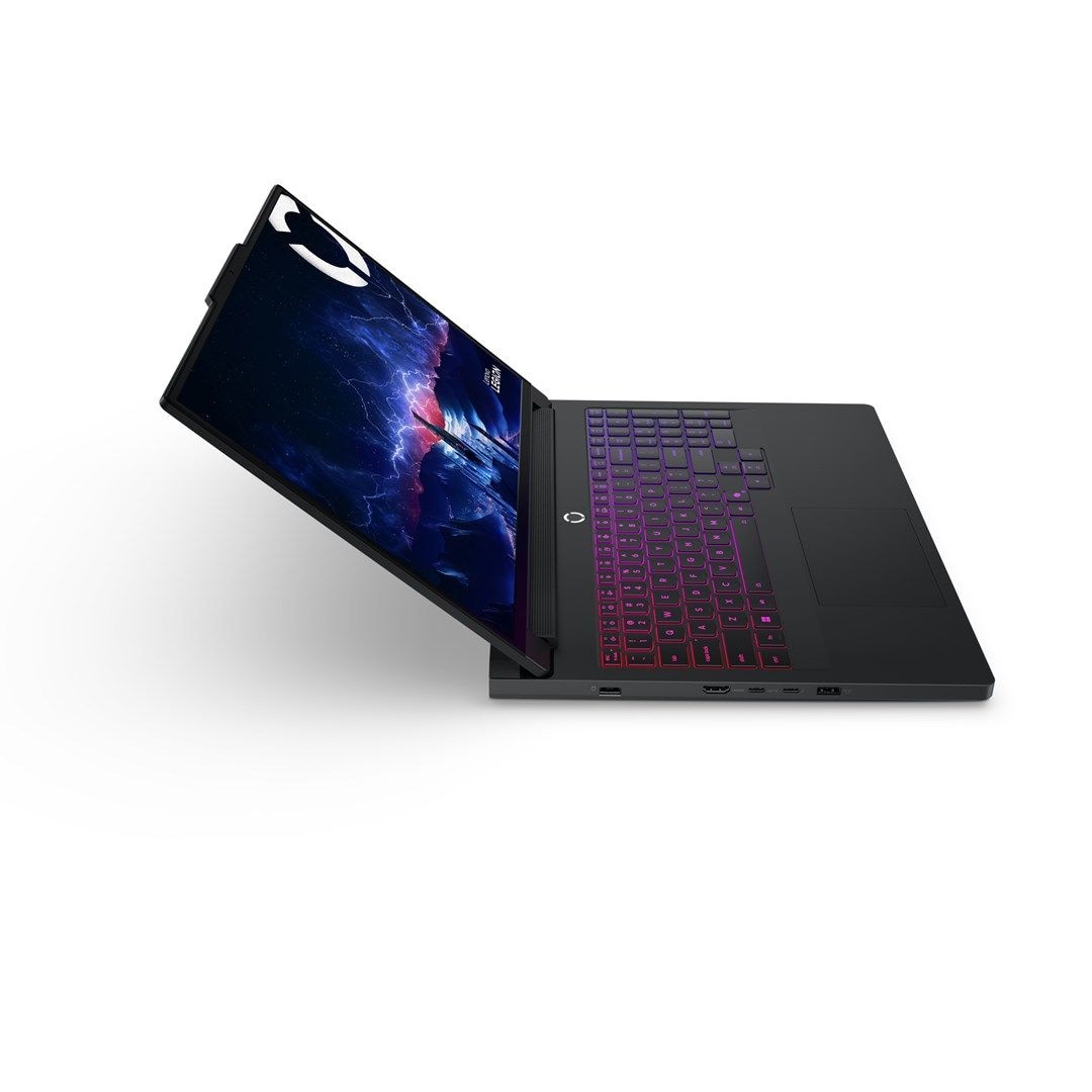 Laptop Lenovo Legion Pro 7 16IAX10H 83F5004HPB, 16 inch 2560 x 1600, Intel Core Ultra 9 275HX 24 C / 24 T, 2.1 GHz - 5.4 GHz, 64 GB DDR5, 2 TB SSD, Nvidia GeForce RTX 5080, Fara sistem de operare, Negru