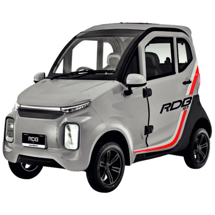 Masina electrica RDB Q7, fara permis, 3000W, 25 km/h, 72V, 58Ah, autonomie 70 km, culoare gri