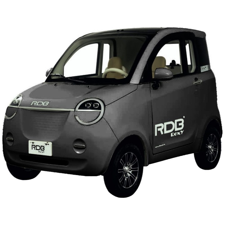 Masina electrica RDB ROXY, fara permis, 3500W, 25 km/h, 60V, 100Ah, autonomie 90 km, deschidere cu NFC, culoare negru