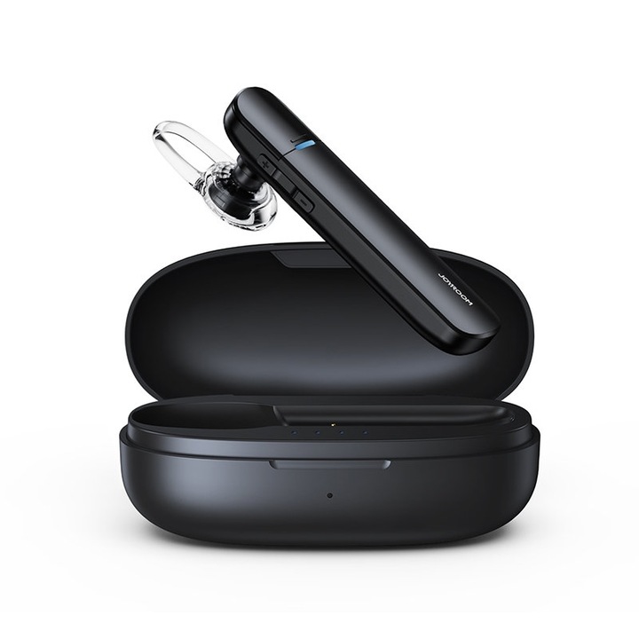 Безжични слушалки Joyroom, Bluetooth 5.1, батерия 400 mAh, 10 м, за ухо, Черни, JR-B01S