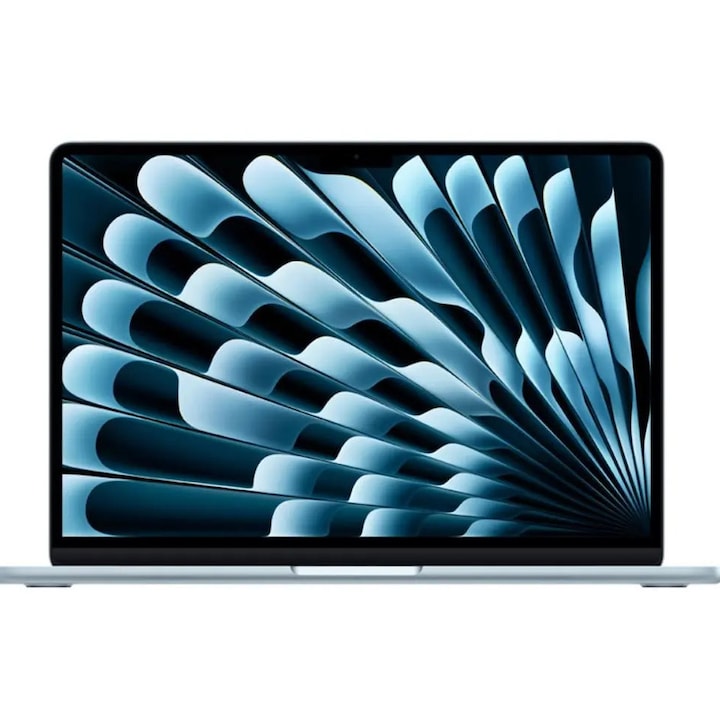 Лаптоп Apple MacBook Air 15 (Processor Apple M4 (10-core CPU), 15.3" Liquid Retina, 16GB, 512GB SSD, Apple M4 10-core GPU, Mac OS, Layout INT, Light Blue)