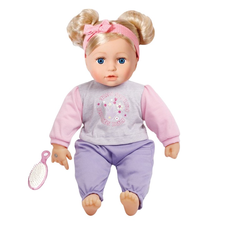 OEM Puhatestű baba hangokkal 43cm