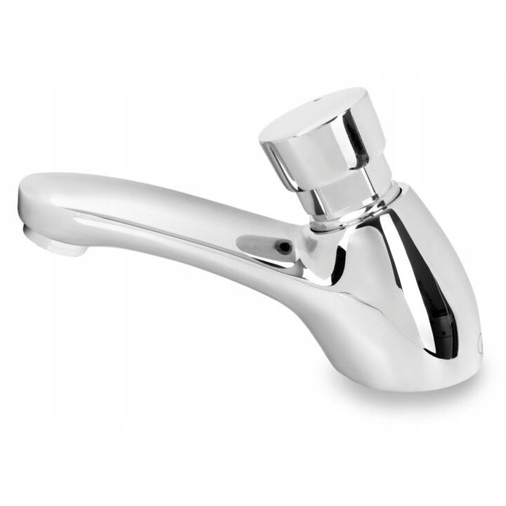 Смесител за умивалник Diamond с таймер, хром, водоспестяващ