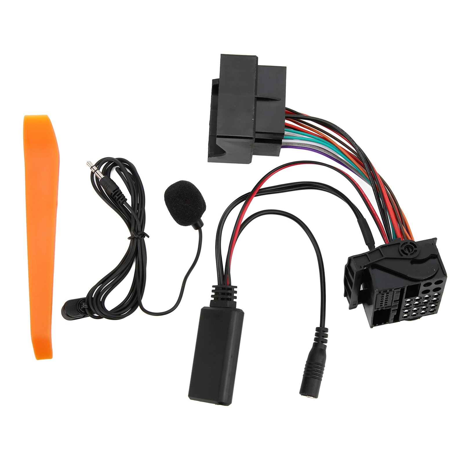 Adaptor Bluetooth AUX IN 12 pini, instalare simpla, material ABS