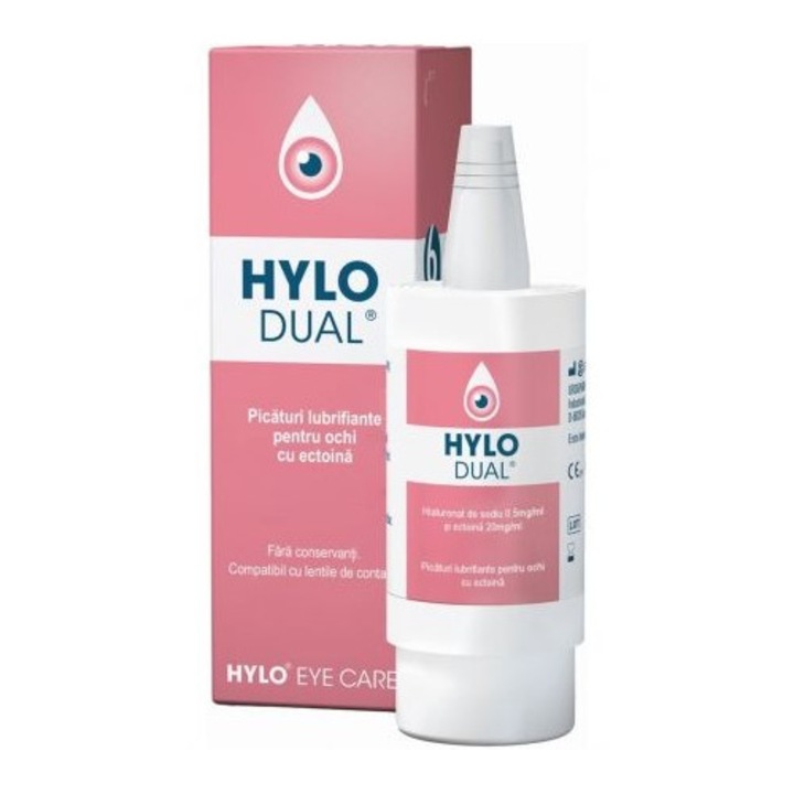 Picaturi pentru ochi Hylo Dual, 10 ml, Ursapharm