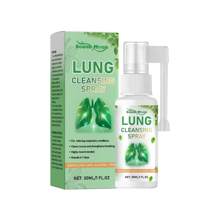 Spray pentru corp pe baza de plante Imbunatatiti ingrijirea corpului Relief Ingrediente din plante Spray pentru respiratie corporala