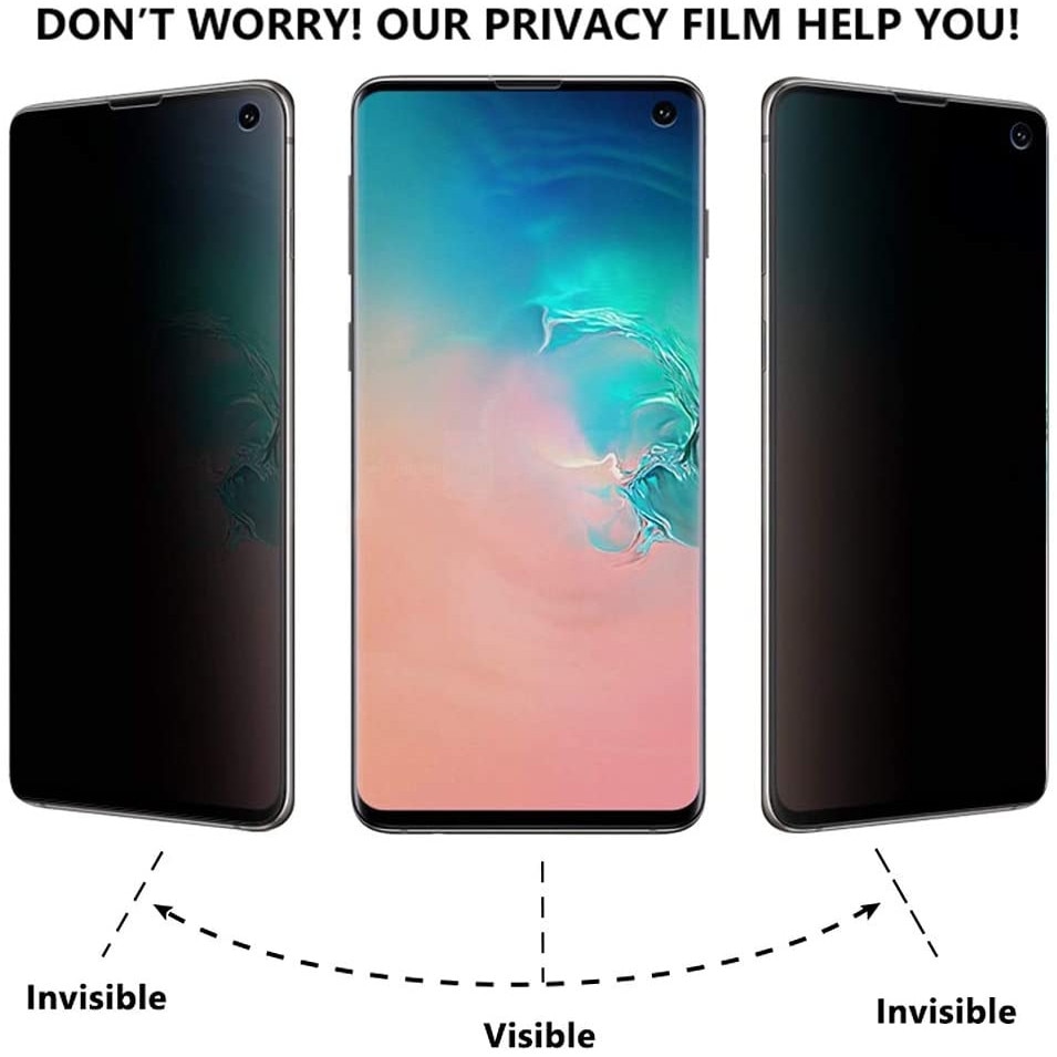 Folie de sticla Privacy compatibila cu Apple Iphone 16 Pro, duritate 9H, Atlas