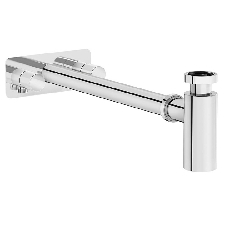 Mosogató szifon, szimmetrikus - rozetta, A45159