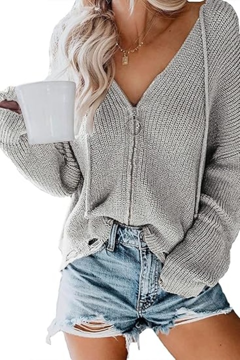 fermoar dama, gri, Dokotoo, Gri