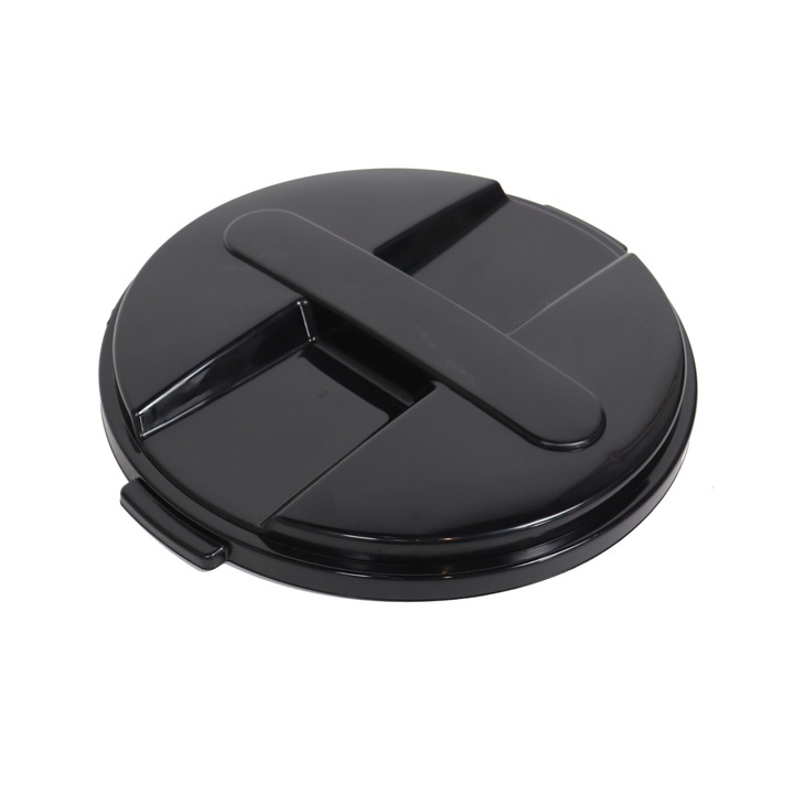 Capac pentru butoi 100 litri Dolplast, polietilena, negru