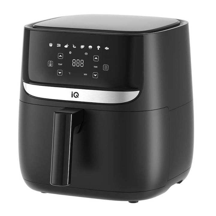Friteuza cu aer, Lund, 2.4 l, 1300W, Negru