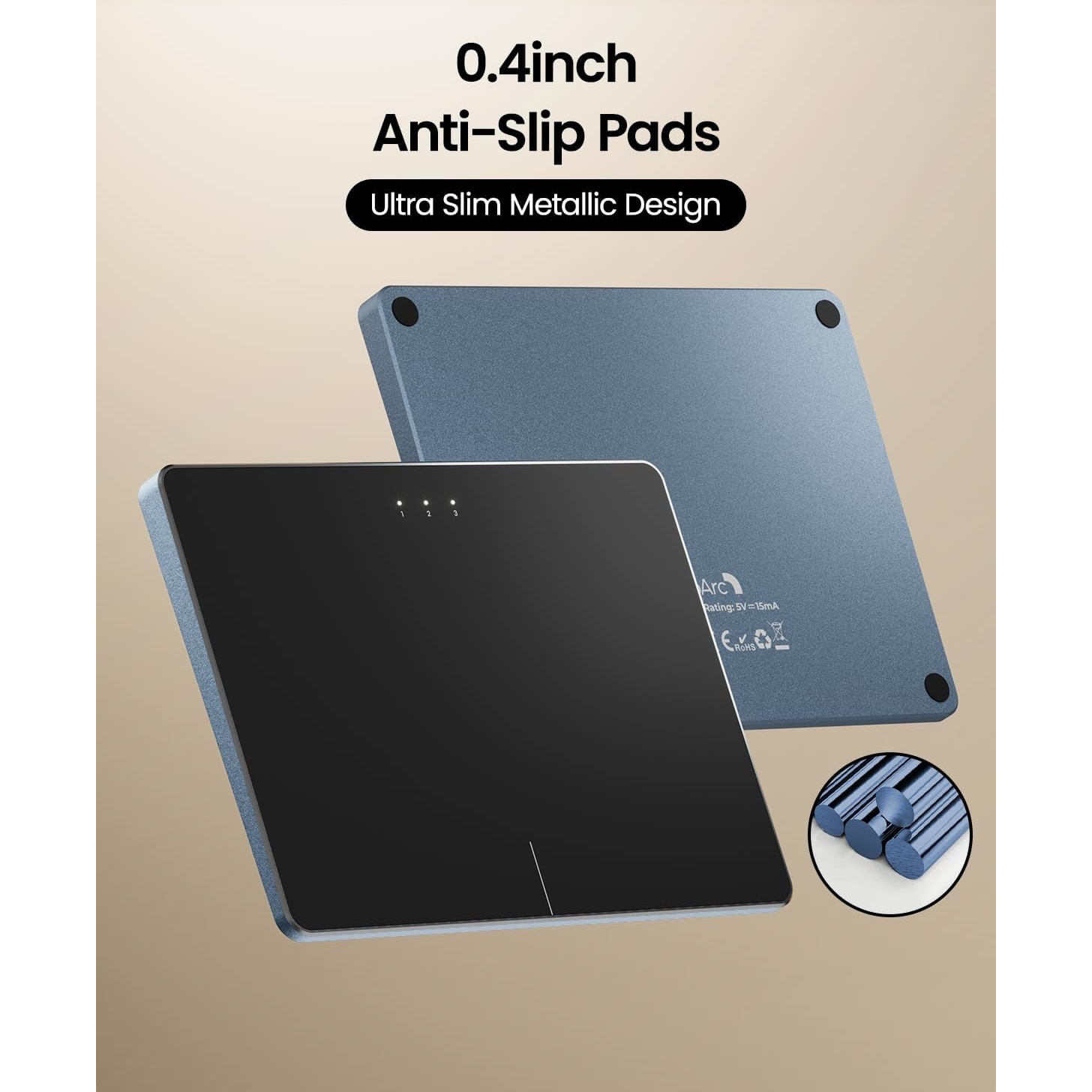 Trackpad Tablet Touchpad Extern Wireless cu Bluetooth – Trackpad Portabil Multi-Touch ...