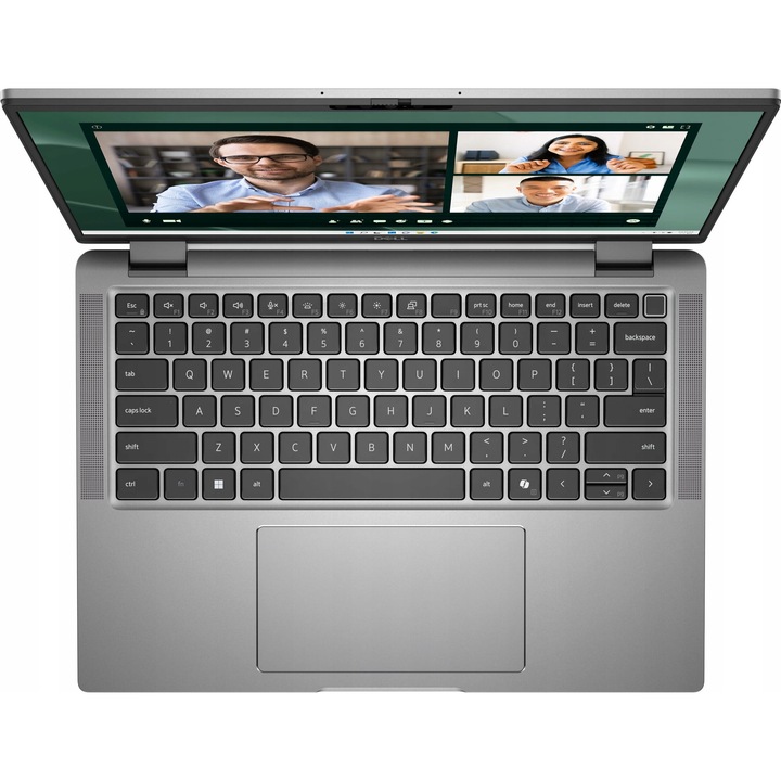 Dell Latitude 7450 laptop, Intel Core Ultra 5 processzor, 16 GB RAM, 2 TB SSD, 14" WUXGA, szürke