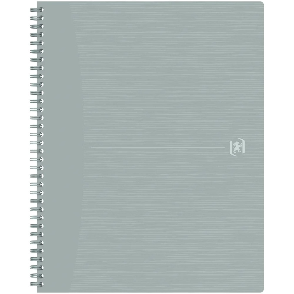 Caiet Oxford Origins, A4+ 70 File, Hartie Optik 90G/Mp, Spira Dubla, Scribzee, Ecolabel, Coperta Plastifiata Flexibila, Microperforatii, Margini Liniate, Pagina Info Personale, Dic