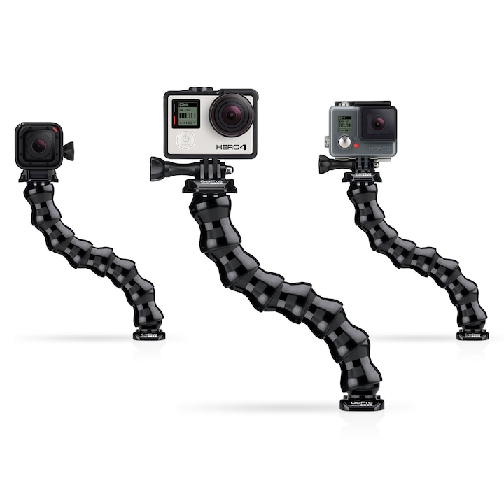 Suport prindere GoPro, ajustabil, albastru inchis/negru, 20.3cm