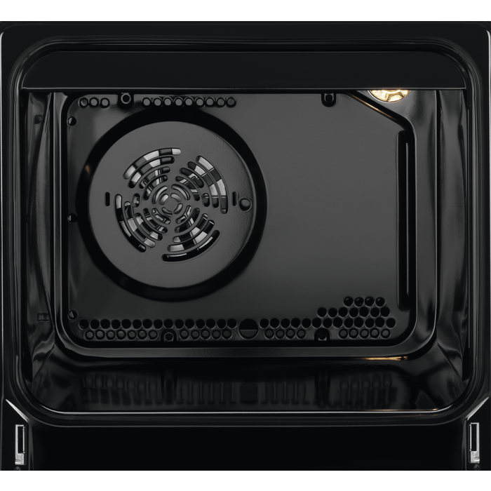 Aragaz Electrolux LKK660220K, Mixt, 4 arzatoare , Siguranta plita, Aprindere integrata, Cuptor electric, Plus Steam, AirFry, Timer, Grill electric, Clasa A, 60 cm, Negru