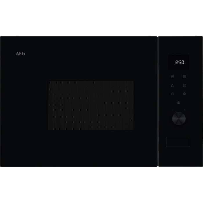 Cuptor cu microunde incorporabil AEG OS5MG20EB, 20 l, Putere microunda 800 W, Putere grill 1000 W,Afisaj digital, Timer electronic, Negru