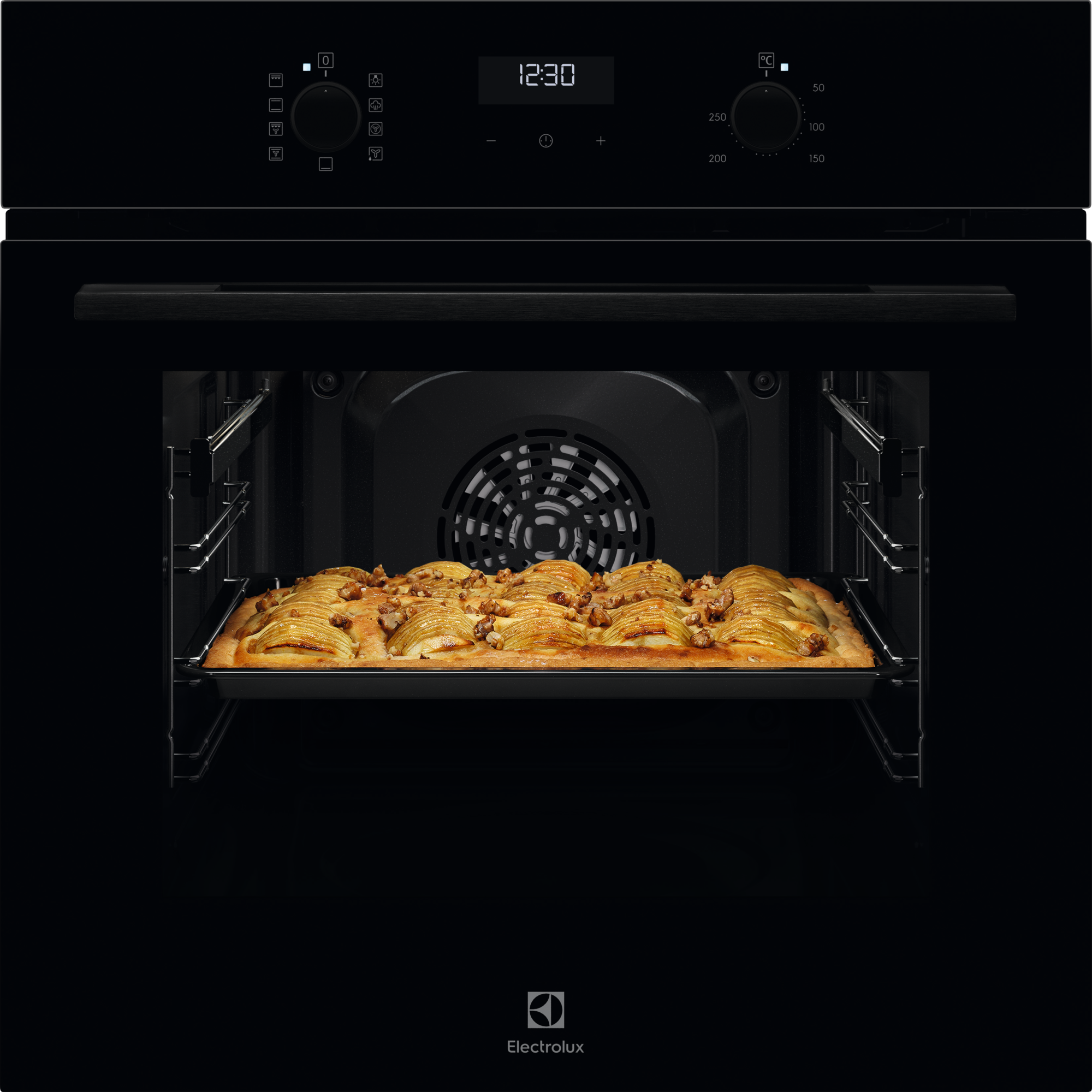 Cuptor incorporabil Electrolux LOE8F38Z, Electric,Autocuratare catalitica, Control touch, 99 de programe predefinite, Inchidere amortizata a usii, volum net 72 L, Clasa A+, Sticla