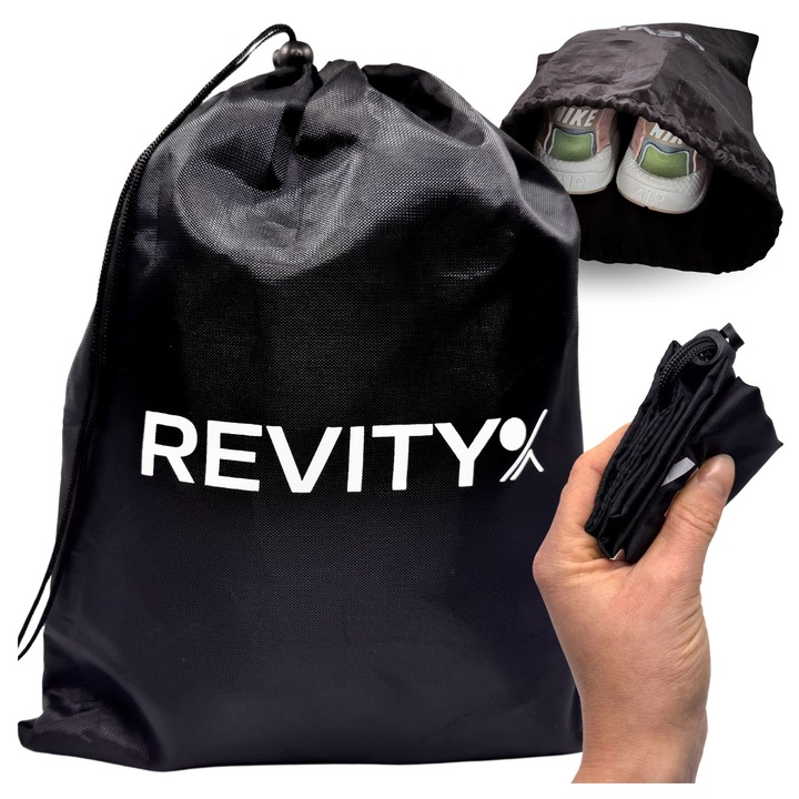 Спортна Раница, Revity, 36x28 см, Черна