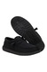 HEYDUDE, Mocasini din material textil cu sireturi, Negru stins, 42
