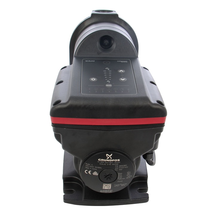 Hidrofor Grundfos Scala2 3-45, cu pompa + rezervor + motor + senzor + clapeta unisens, 550 W