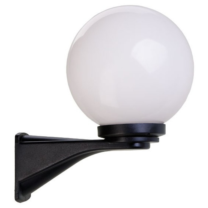 Aplica exterior Sfera 9787, orientare in sus, 1 x E27, opal, D 200 mm, moderna