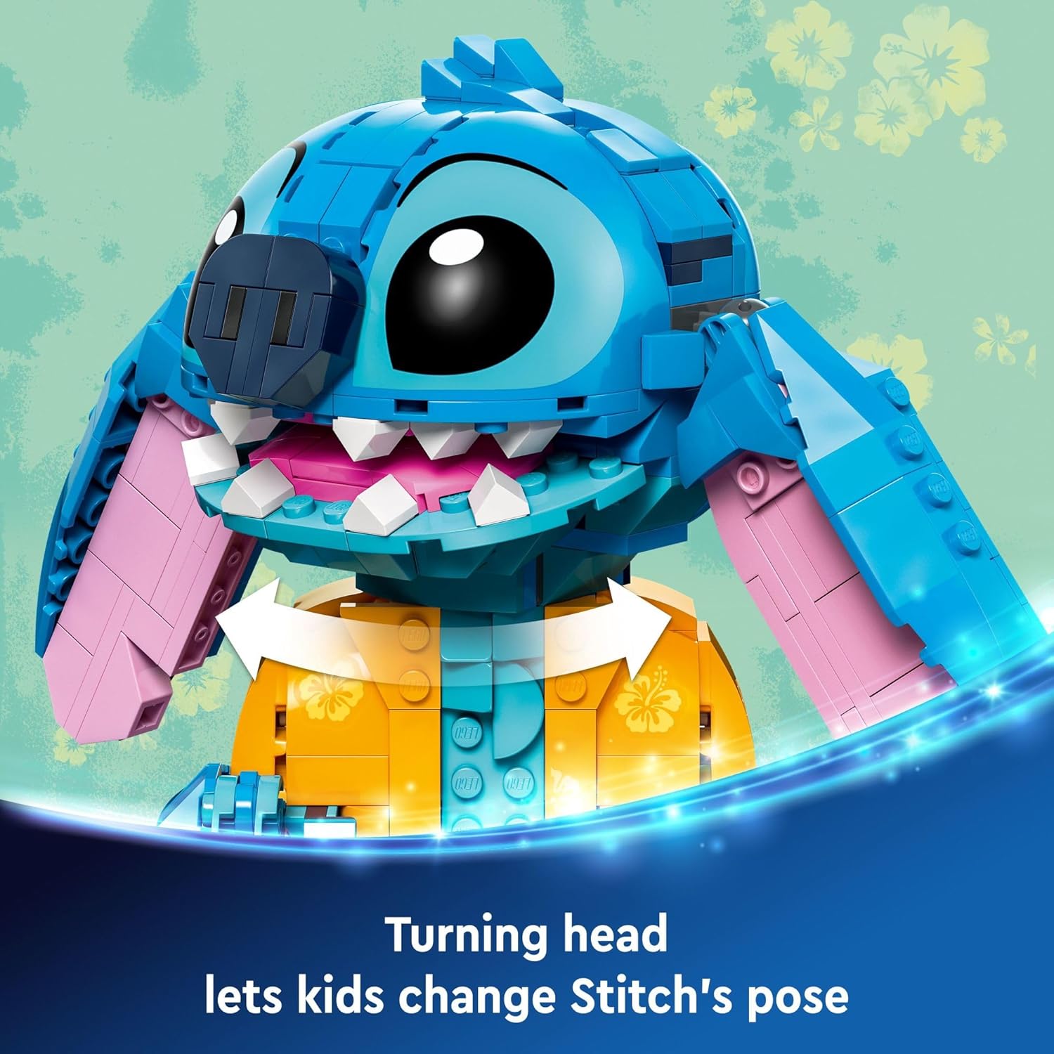 Set de constructie STITCH, 730 piese, Accesorii pentru inghetata