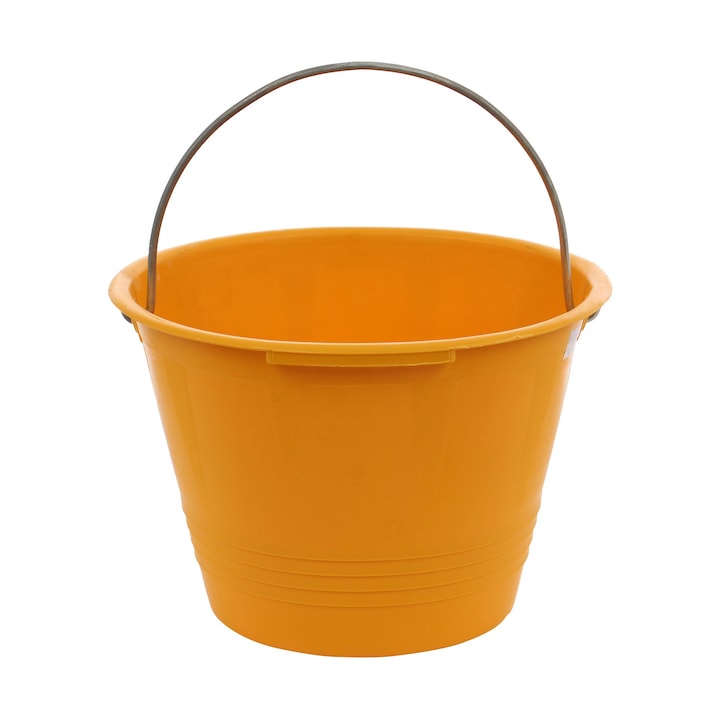 Galeata pentru zugravit / constructii, Dupu 3203, galben, 12 L