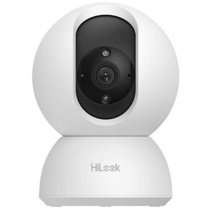 Hikvision HiLook IP PT Wi-Fi kamera 2MP, lencse 4mm, IR 10 m, mikrofon és hangszóró, microSD slot, riasztás IPC-P220-D/W(4mm)
