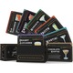 Set de carti de cocktailuri, BOMSTOM, 100 de retete de cocktailuri, Prezentat ca o fisa de lucru pentru barman, cu instructiuni pas cu pas pentru prepararea cocktailurilor si instructiuni video, 6.5x5 inch