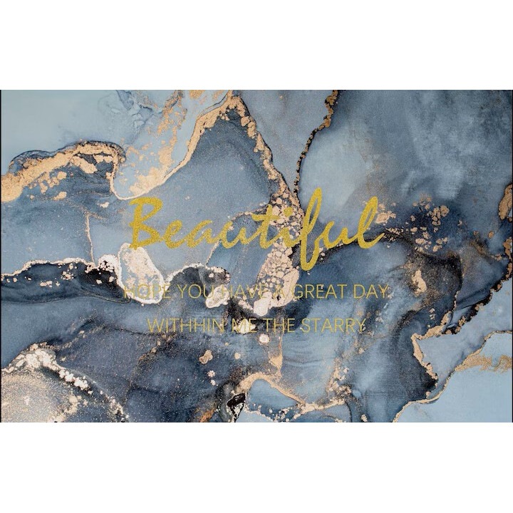 Covor baie universal, Spuma de silicon si diatom, Absorbant, Antiderapant, 40x60 cm, Albastru