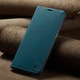 Husa pentru Xiaomi Mi 10T 5G, Mi 10T Pro 5G, Redmi K30s, CaseMe Retro, slim, piele, tip portofel, stand, inchidere magnetica, textura moale, protectie RFID, Albastru