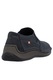 Pantofi casual, barbati, RIEKER, ANTISTRESS, 05297-14 bleumarin, piele nabuc 46
