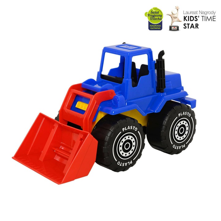 PLASTO играчка-катинар, 30 см, многоцветен, комплект