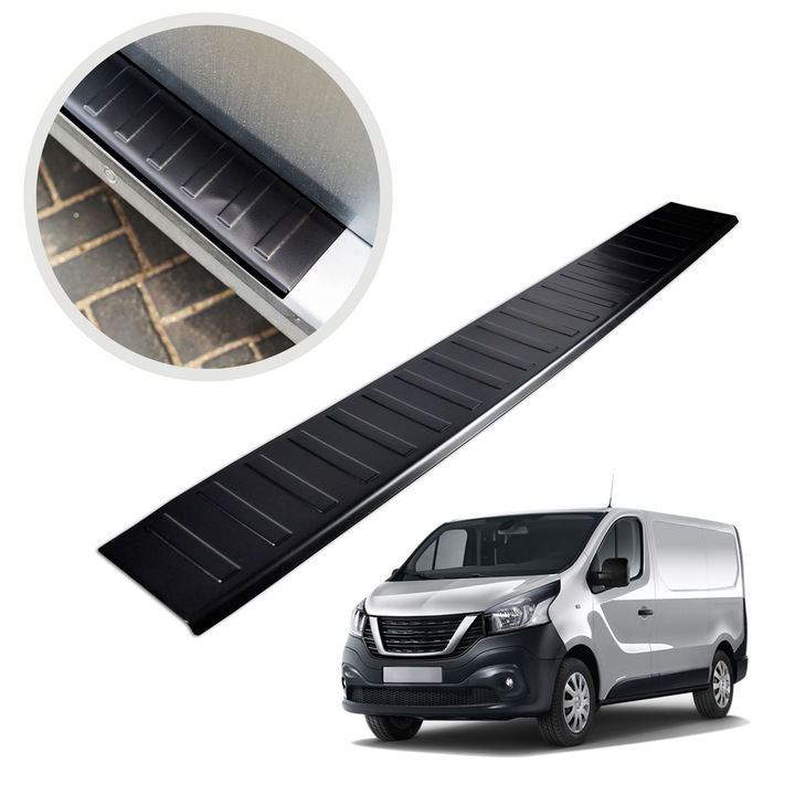 Ornament protectie portbagaj, Chromemaster, Negru, Nissan NV300 X82 I VAN 2016-2021