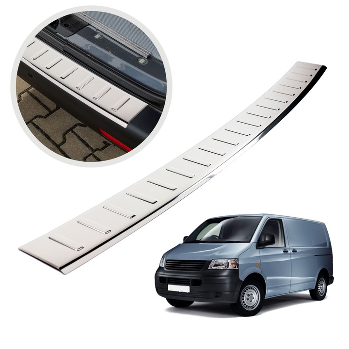 Ornament protectie portbagaj, Chromemaster, Chrom, Volkswagen Transporter T5 V VAN 2003-2015