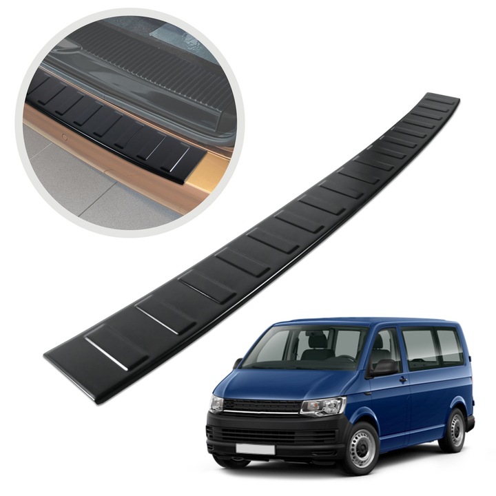 Ornament protectie portbagaj, Chromemaster, Negru, Volkswagen Transporter T6 VI VAN 2015-2019
