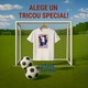 Tricou Lamine Yamal Barcelona best, Dama, din bumbac 100%, Cri-Flo, Culoare Alb, Marime XL