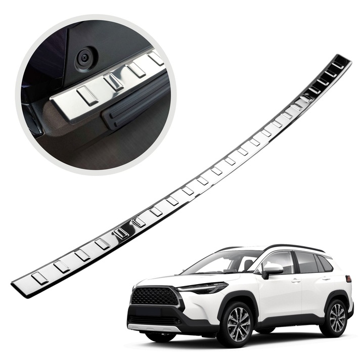Ornament protectie portbagaj, Chromemaster, Chrom, Toyota Corolla Cross XG10, XG1TJ I SUV 2022-