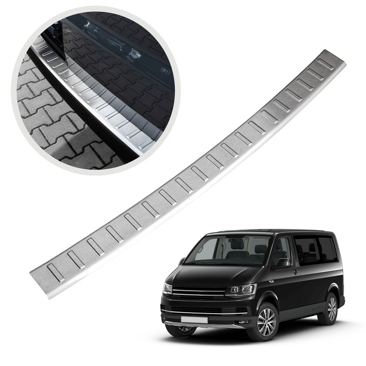 Ornament protectie portbagaj, Chromemaster, Argintiu, Volkswagen Caravelle T6 VI VAN 2015-2019