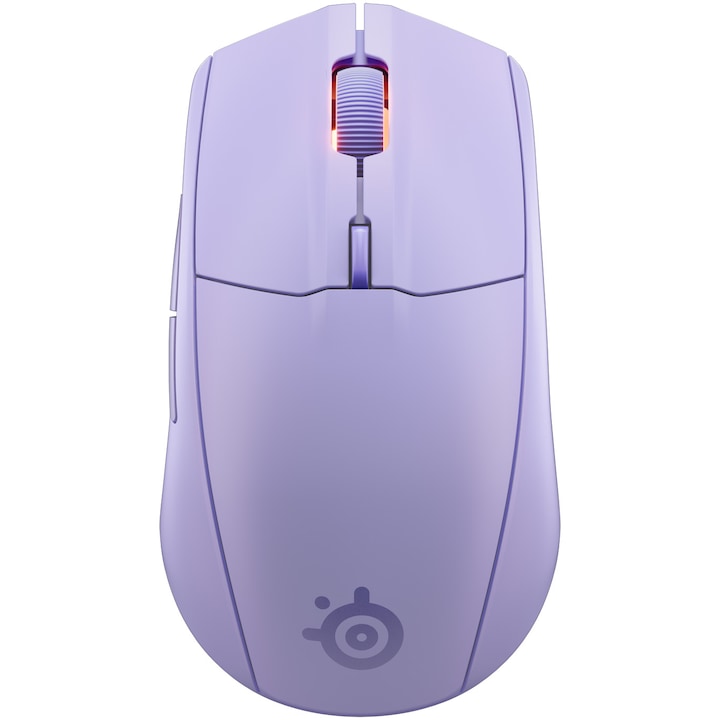 Безжична мишка Gaming SteelSeries Rival 3 GEN 2, 18000 DPI, Quantum 2.0 wireless, Bluetooth 5.0, Лилав