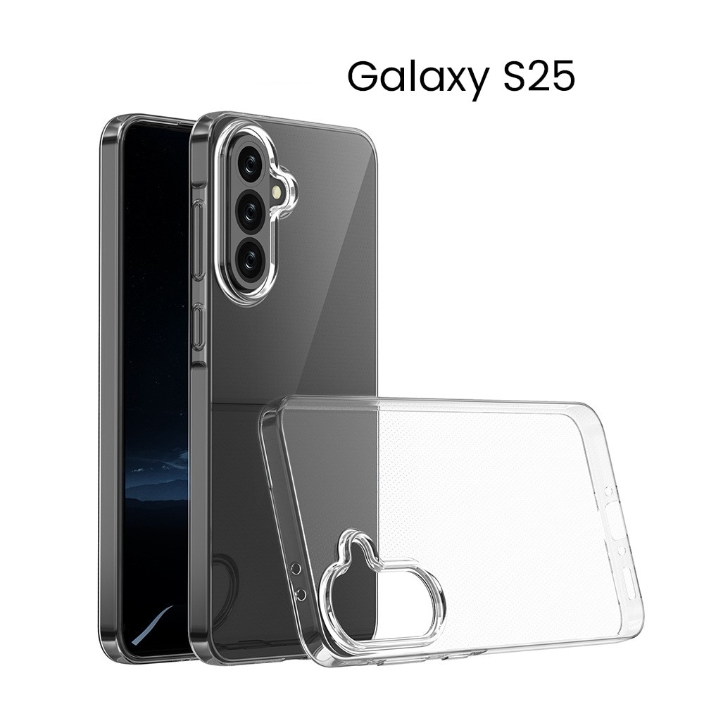 Husa de Protectie, Flippy, Husa de Protectie pentru Samsung Galaxy S25, tip Carcasa, subtire din Silicon TPU, 1 mm, Protect Plus, Transparenta